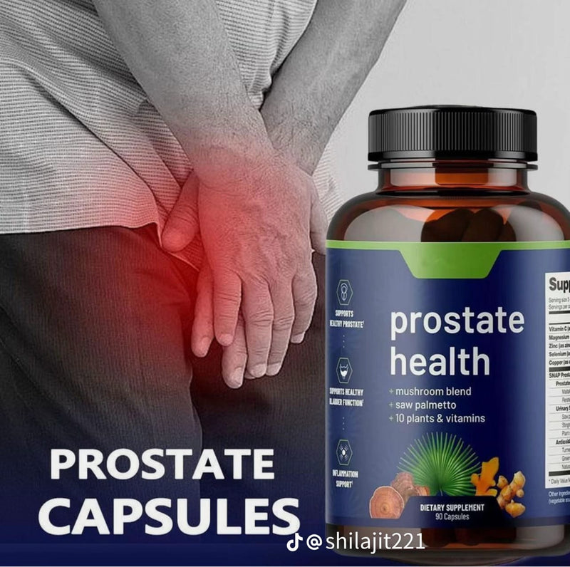 Afya ya Prostate kwa Wanaume – Nguvu, Faraja na Maisha Bora Kila Siku!